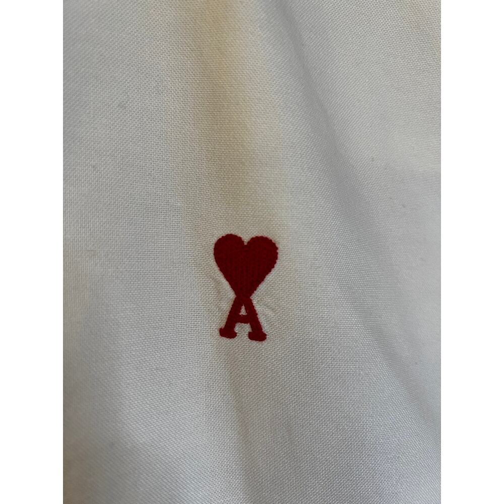 Ami Cream Button Down Size 36 - image 2